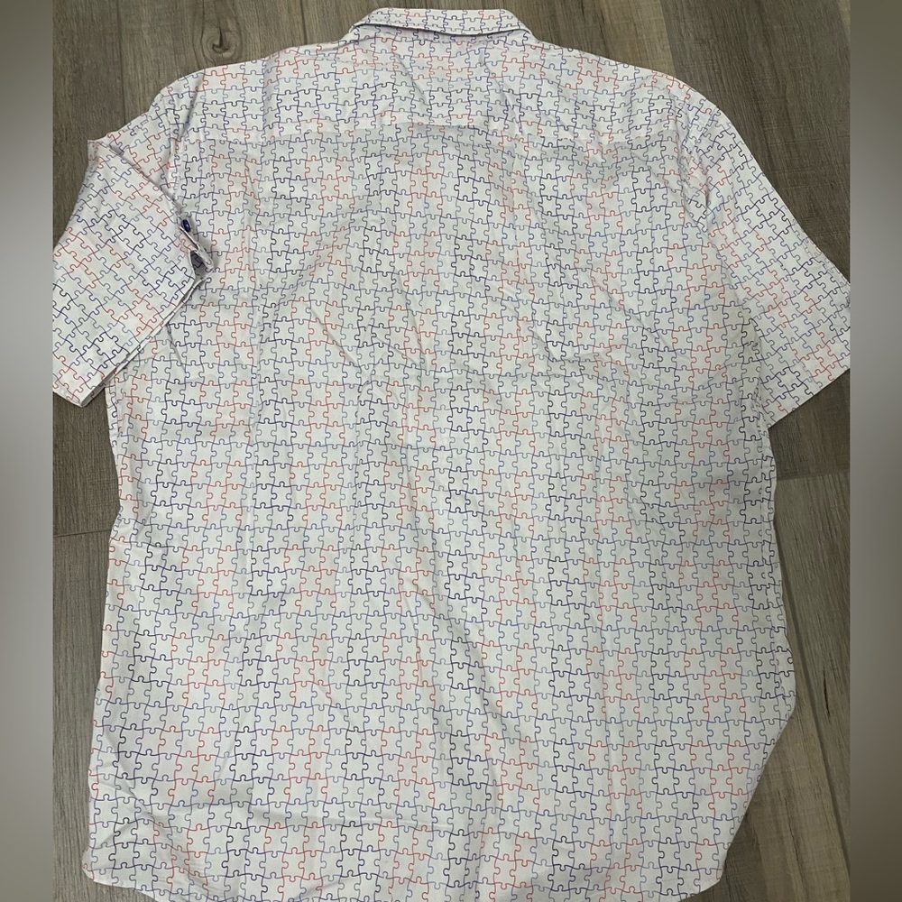 Maceoo size xxl men’s short sleeve button down